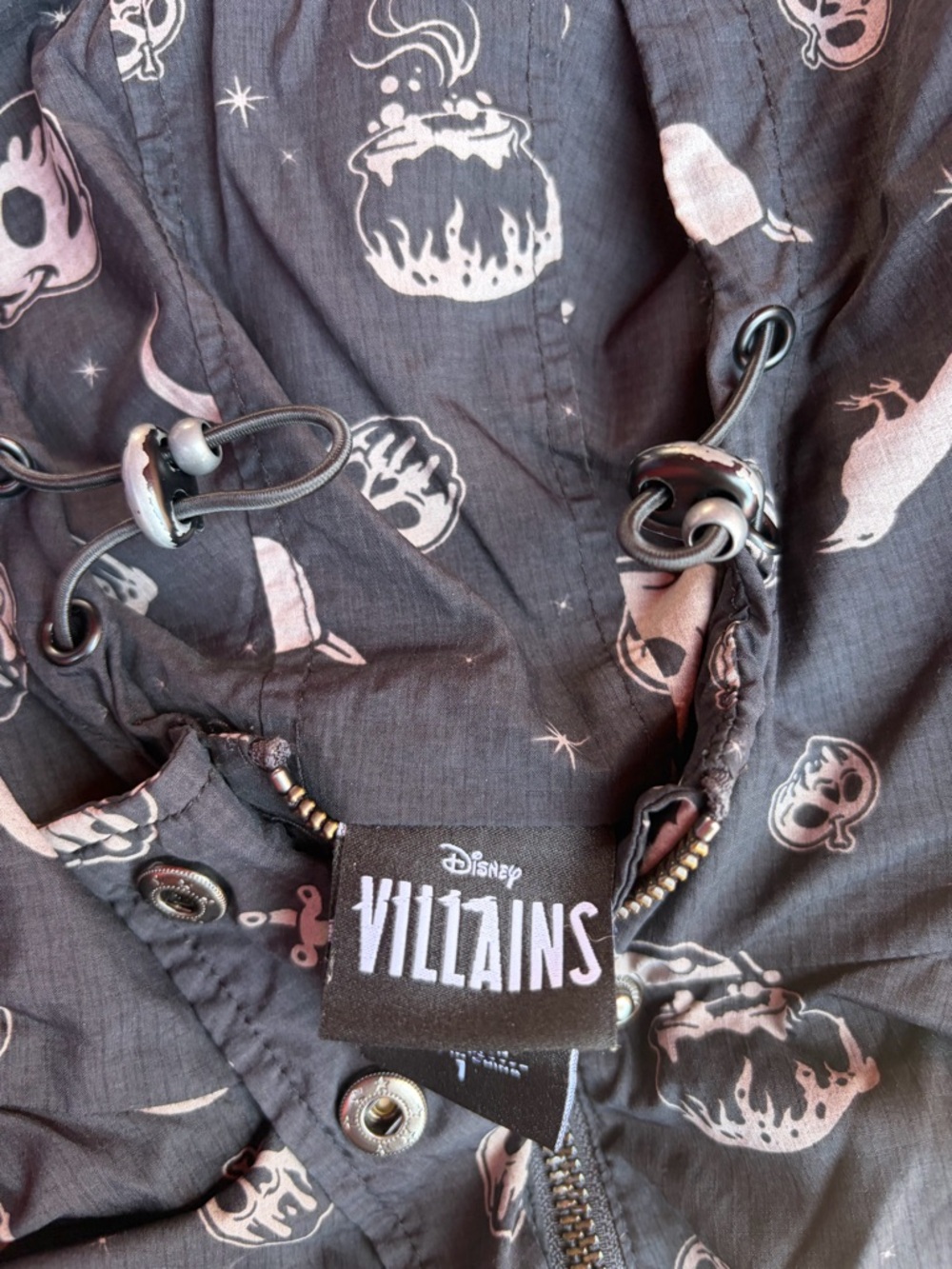 Disney Villains Poison Apple Rain Jacket - Picture 6 of 6